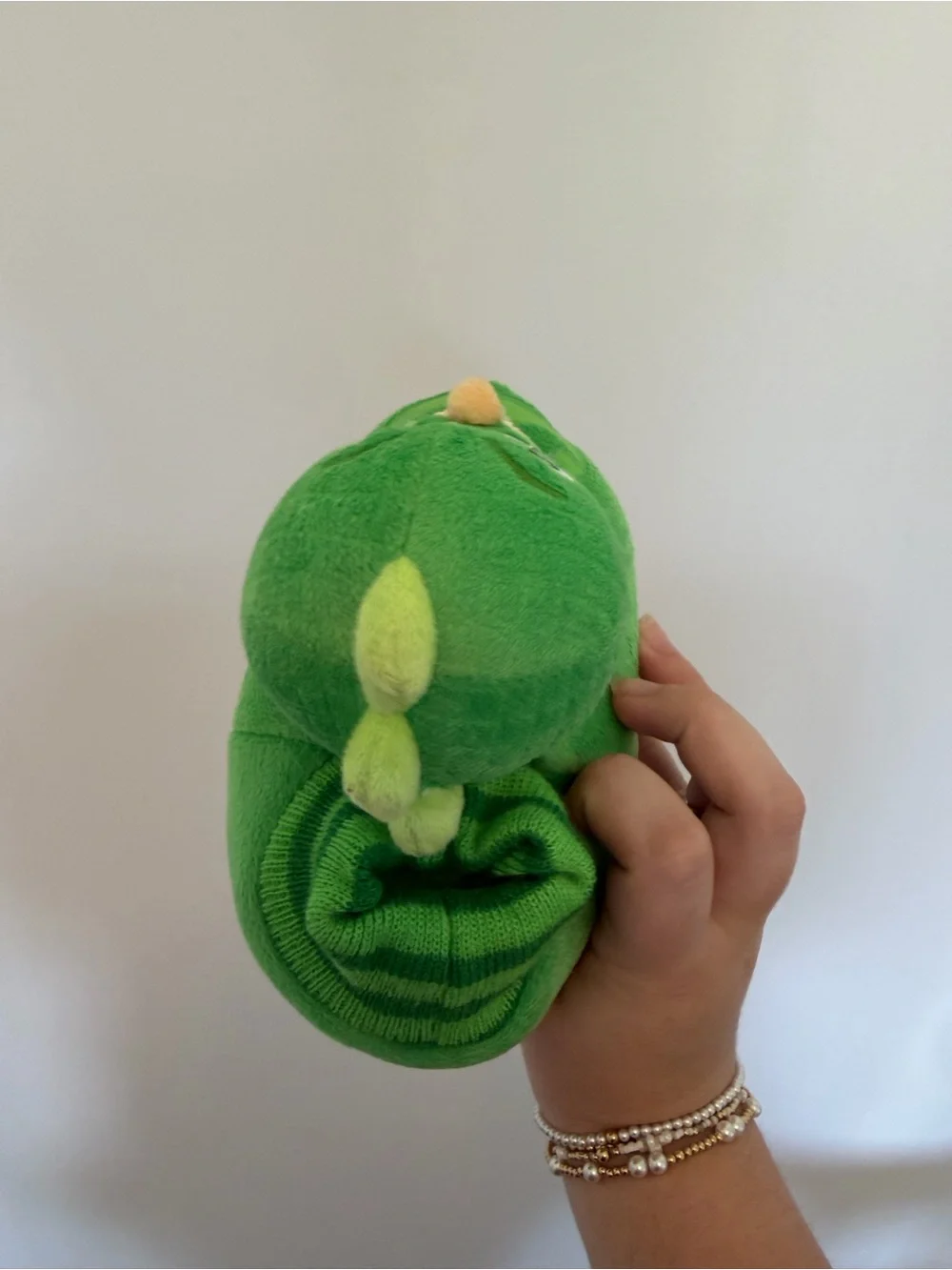 Target Green Plush Gekko Kids Slippers